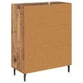vidaXL Servírovacia skriňa Staré drevo 69,5 x 34 x 90 cm