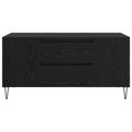 vidaXL Konferenčný stolík Čierny dub 102 x 44,5 x 50 cm