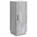 vidaXL Servírovacia skriňa Sivá sonoma 33 x 34,5 x 87 cm