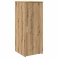 vidaXL Recepčný stôl dub artisan 135x50x103,5 cm kompozitné drevo