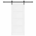 vidaXL Posuvné dvere ORKDAL 83 x 202 cm Borovicový masív