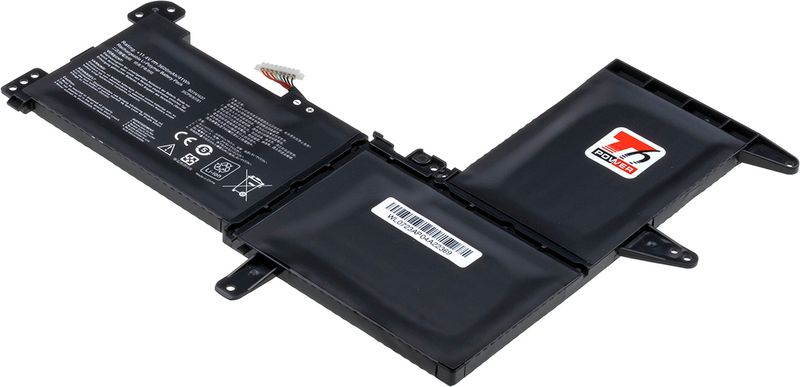 Batéria T6 Power pre Asus VivoBook S510U, X510U, F510U, 3600mAh, 41Wh, 3cell, Li-pol