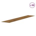 vidaXL Nástenné panely vzhľad dreva hnedé PVC 4,12 m²