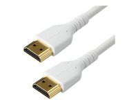 Prémiovo vysoká rýchlosť - kábel HDMI s ethernetom - HDMI s pinmi (samec) do HDMI s pinmi (samec) - 1 m - biela - pre P/N: TB3DKM2HDL