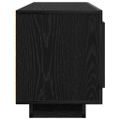 vidaXL TV skrinka 102 x 35 x 45 cm Čierny dub Kompozitné drevo