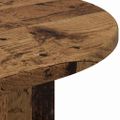 vidaXL Koncový stôl Staré drevo 39,7 x 39,7 x 60 cm Kompozitné drevo
