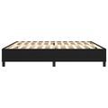 vidaXL Posteľný rám s boxspringom čierny 200x200 cm látka