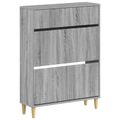 vidaXL Skriňa na topánky ARNHEM 78 x 24 x 103 cm Kompozitné drevo