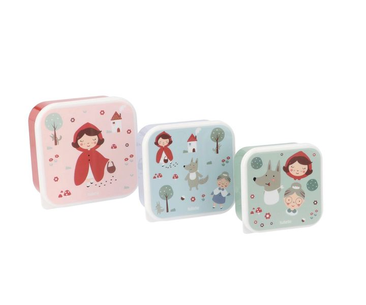 Desiatové boxy 3 ks Little Red