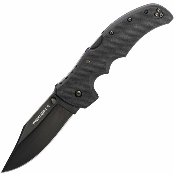 Cold Steel 27BC Recon 1 taktický vreckový nôž 10,2cm, čierna, G10