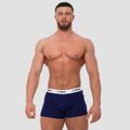 Pánske boxerky Essentials 3Pack Navy - GymBeam, veľkosť XL, veľkosť oblečenia XL