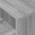 vidaXL Konzolový stôl Sivý Sonoma 91,5 x 35 x 38,5 cm Kompozitné drevo