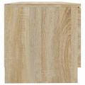 vidaXL TV stolíky 2 ks dub sonoma 80x35x36,5 cm spracované drevo
