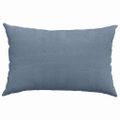 vidaXL Vankúše na pohovku 2 pcs Modrá 60 x 40 cm Kordúrová tkanina