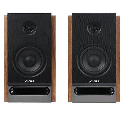 POŠKODENÝ BALENIE - FENDA F&D repro R27BT/ 2.0/ 50W/ drevené/ BT5.0/ Optický/ USB vstup Reproduktory, 2.0, 50W, Bluetooth 5.0, USB, optický vstup, drevené, hnedo-čierne - POŠKODENÝ BALENIE
