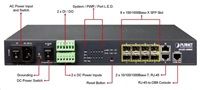Planet MGSD-10080F Metro switch 8x SFP(DDM) 100/1000Base-X, 2x 1000Base-T, AC+DC, DI/O, SNMPv3, IGMPv3,IPv6