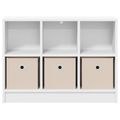 vidaXL Servírovacia skriňa Biela 73,5 x 22,5 x 53,5 cm