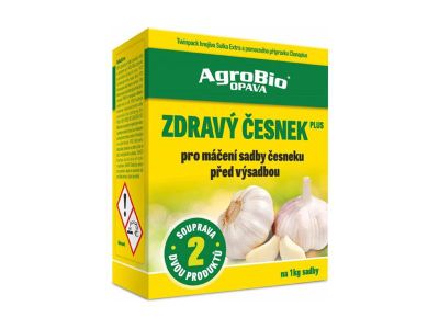 Prípravok na hnojenie cesnaku AGROBIO Zdravý Cesnak Plus NEW 10g + 50ml