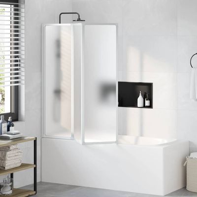 Vaňová zástena 141 x 132 cm 3 skladacie panely