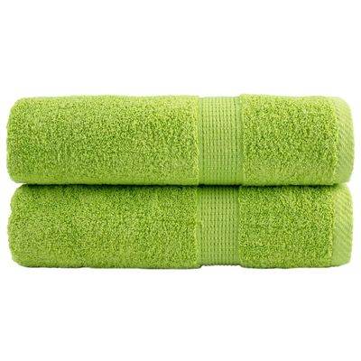 vidaXL Prémiové osušky SOLUND 2 ks fialové 100x150 cm 600 g/m2
