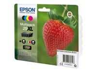 4-balenie - 30.5 ml - XL - čierna, žltá, azúrová, purpurová - originálna - blistr s RF / akustickým alarmom - atramentová kazeta - pre Expression Home XP-235, 245, 247, 255, 332, 335, 342, 345, 432, 435, 442, 445, 455