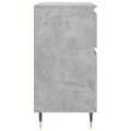 vidaXL Komoda betónovo sivá 60x35x70 cm spracované drevo