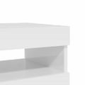 vidaXL TV skrinky s LED svetlami 2 ks lesklé biele 60x35x40 cm