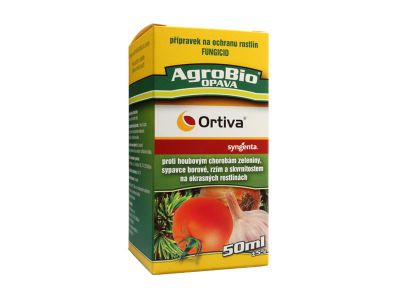 Prípravok proti hubovým chorobám AGROBIO Ortiva 50ml