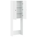 vidaXL Toaletná skriňa EDE Biela 66 x 25,5 x 190 cm Kompozitné drevo