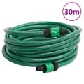 vidaXL Voľne stojaci zelený hadicový bubon s 30 m hadicou PVC