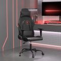 vidaXL Herná stolička čierna umelá koža
