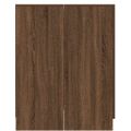 vidaXL Skrinka na práčku hnedý dub 71x71,5x91,5 cm