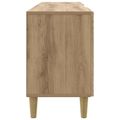 vidaXL TV skrinka 102 x 34,5 x 50 cm Dub artisan Kompozitné drevo