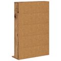 vidaXL CD Skrinka Staré drevo 65 x 23,5 x 97,5 cm Kompozitné drevo