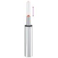 vidaXL Plynový valec kancelárskej stoličky Chróm 261-351 mm Železo