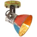 vidaXL Industriálne nástenné lampy 2 ks recyklované 17x24 cm E27