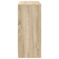vidaXL Servírovacia skriňa Sonoma dub 88,5 x 27,5 x 63,5 cm
