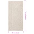vidaXL Koberec ZIZUR 60x110 cm jutový vzhľad interiér a exteriér