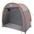 vidaXL Stan na uskladnenie bicyklov 210 x 90 x 174 cm Šedá a oranžová