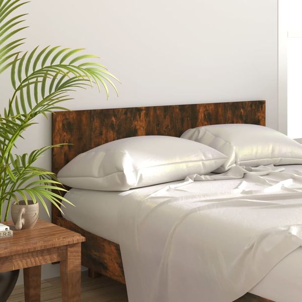 vidaXL Čelo postele dymový dub 160x1,5x80 cm spracované drevo