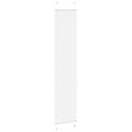 vidaXL plisovaná roleta biela 50x200 cm šírka látky 49,4 cm