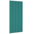 vidaXL Strešný panel 36 ks Zelená 100 x 45 cm Pozinkovaná oceľ