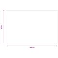 vidaXL Prémiové osušky SOLUND 4 ks fialové 100x150 cm 600 g/m2