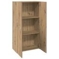 vidaXL Kancelársky kabinet Dub artisan 60 x 32 x 115 cm