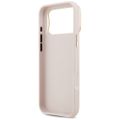 Puzdro Guess Grained Big 4G & Stand Camera pre iPhone 17 Pro Max ružové