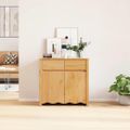 vidaXL Servírovacia skriňa so zásuvkou Drammen Dub 79 x 43 x 75.5 cm
