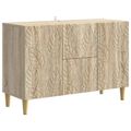 vidaXL Servírovacia skriňa Dub sonoma 89 x 34,5 x 60 cm