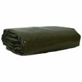 vidaXL Tarpaulin 650g / m² Olivovo zelená 6 x 8 m Plátno s PVC povrchom