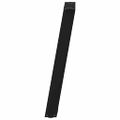 vidaXL Nohy ku konzolovému stolu v tvare U, 2 ks, čierne, 28 x (72-73) cm, oceľové