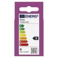 LED žiarovka Classic MR16 biela/ GU10 / 5,8 W (75 W) / 565 lm / Studená biela